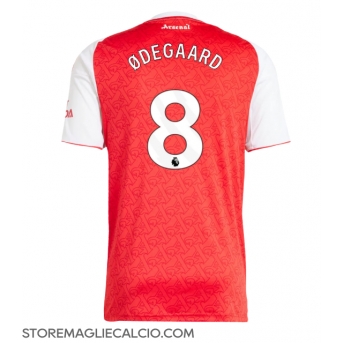 Arsenal Martin Odegaard #8 Maglia Gara Casa Repliche 2025-26